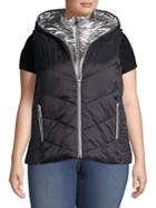Marc New York Performance Plus Hooded Puffer Vest