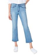 Nydj Petite Seastar Embroidery Marilyn Straight Ankle Jeans