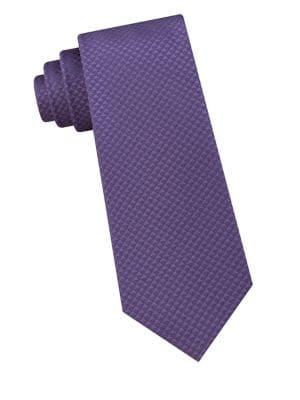 Calvin Klein Double Houndstooth Tie