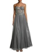 Blondie Nites Embroidered Ball Gown
