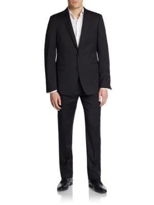 Calvin Klein Extra Slim Fit Solid Wool Suit