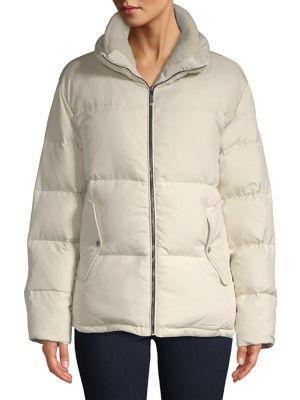 Bernardo Sherpa-trimmed Puffer Jacket