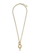 Sole Society 13mm Freshwater Pearl Goldtone Statement Necklace