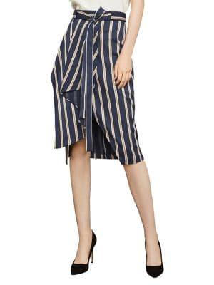 Bcbgmaxazria Striped Pencil Skirt