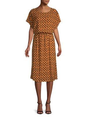 Vero Moda Short-sleeve Midi Blouson Dress