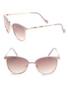 Jessica Simpson 55mm Gradient Cat Eye Sunglasses