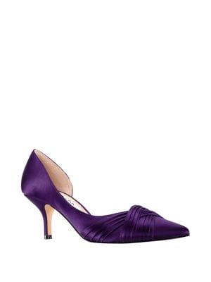 Nina Blakely Satin D'orsay Pumps