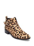 Steven By Steve Madden Chavi Leopard Calf Hair Booties