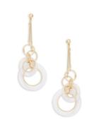 Design Lab Lord & Taylor Multi-circle Drop Earrings