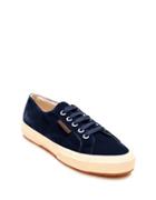 Superga Velvet Low Top Sneakers