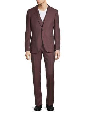 Hugo Boss Classic-fit Wool-blend Suit