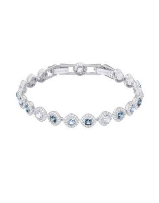 Swarovski Angelic Crystal Framed Square Tennis Bracelet