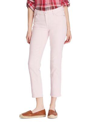 Lauren Ralph Lauren Straight Mid-rise Jeans