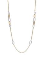 Anne Klein Two-toned Link Necklace