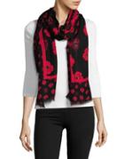 Kate Spade New York Poppy Oblong Scarf