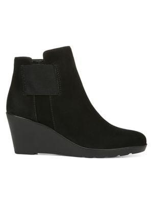 Naturalizer Laila Wedge Suede Booties