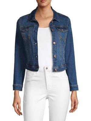 Kensie Jeans Forever Cropped Denim Jacket