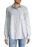 Free People Bandanna Bandit Button-down Shirt
