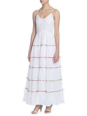 Catherine Catherine Malandrino Soumaya Cotton Maxi Dress