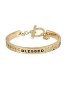 Bcbgeneration Affirmation Blessed Cuff Bracelet