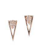 Vince Camuto Crystal Pave Triangular Dangle & Drop Earrings