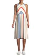 Highline Collective Striped Midi Dress
