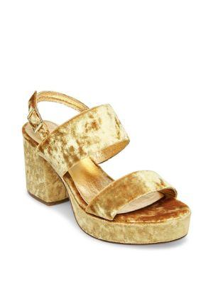 Steve Madden Reba Velvet Slingback Sandals