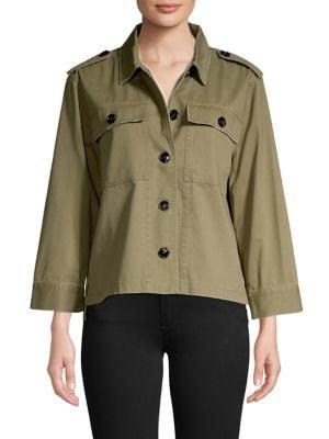 Alexander Jordan Cropped Cotton Twill Jacket