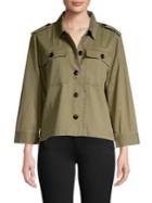 Alexander Jordan Cropped Cotton Twill Jacket
