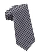 Michael Kors Silk Gingham Check Tie