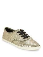 Marc Jacobs Carter Embossed Leather Sneakers