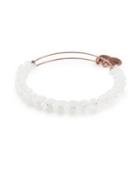 Alex And Ani Birch Boulder Crystal Beaded Bangle Bracelet