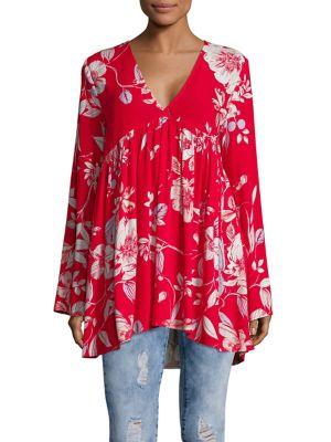 Free People Long-sleeve Hi-lo Tunic