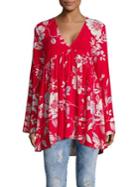 Free People Long-sleeve Hi-lo Tunic