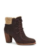 Ugg Analise Sheepskin-lined Leather Booties