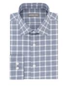 Michael Kors Regular Fit Airsoft Stretch Check Dress Shirt