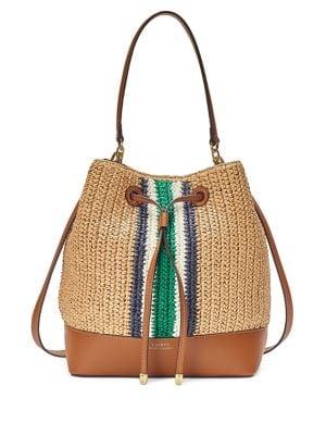 Lauren Ralph Lauren Debby Drawstring Shoulder Bag