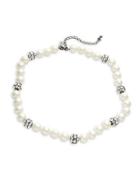 Kate Spade New York Faux Pearl And Crystal Necklace