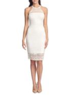 Guess Halter Lace Bodycon Dress