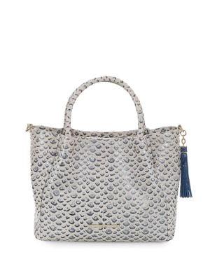 Brahmin Small Mallory Leather Satchel
