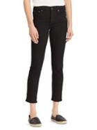 Lauren Ralph Lauren Ultimate Slimming Premier Straight Cropped High-rise Jeans