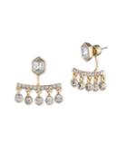 Ivanka Trump Crystal Three-way Earrings