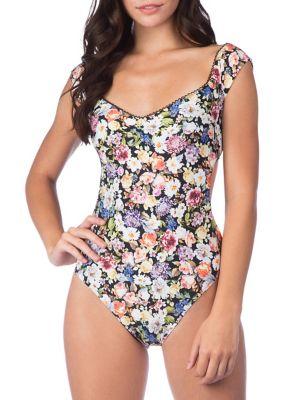 Lucky Brand Late Bloomer One-piece Swimsuit