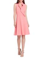 Tahari Arthur S. Levine Ruffle Crepe Sundress