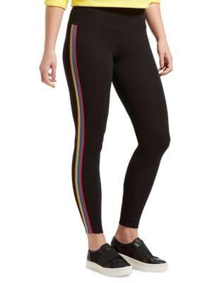 Hue Rainbow Tux Leggings