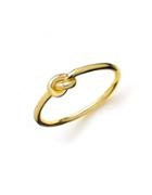 Lord & Taylor 18k Gold Over Sterling Silver Knot Ring