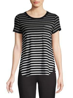 Calvin Klein Performance Ombre Stripe Pocket Tee
