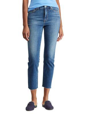 Lauren Ralph Lauren Straight-fit Ankle Jeans