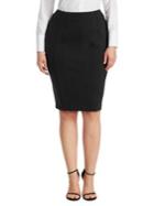 Ashley Graham X Marina Rinaldi Ocraceo Pencil Skirt
