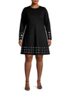 Michael Michael Kors Plus Embellished A-line Dress